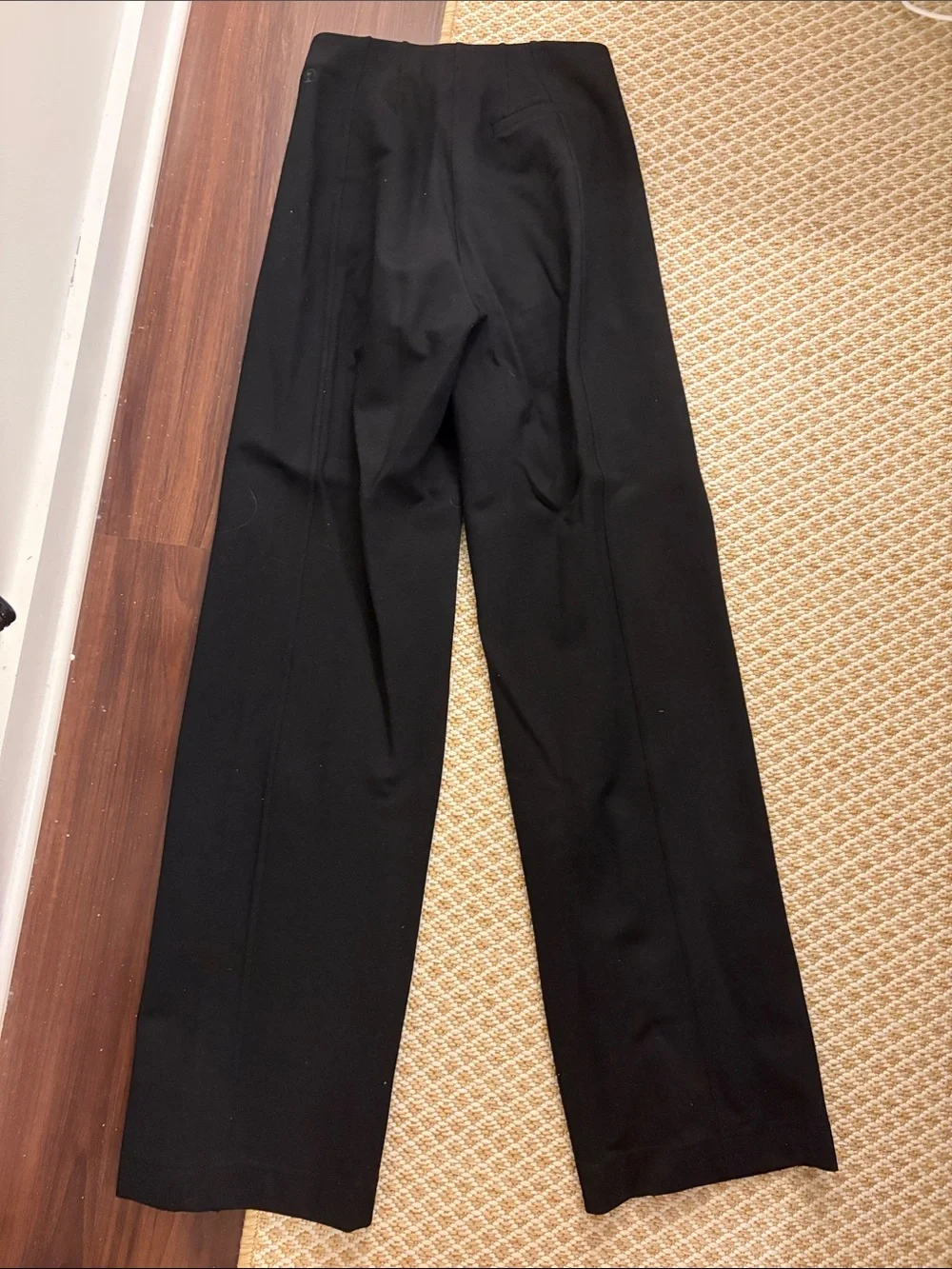 Black High-Waist Wide Leg Trousers Lululemon
